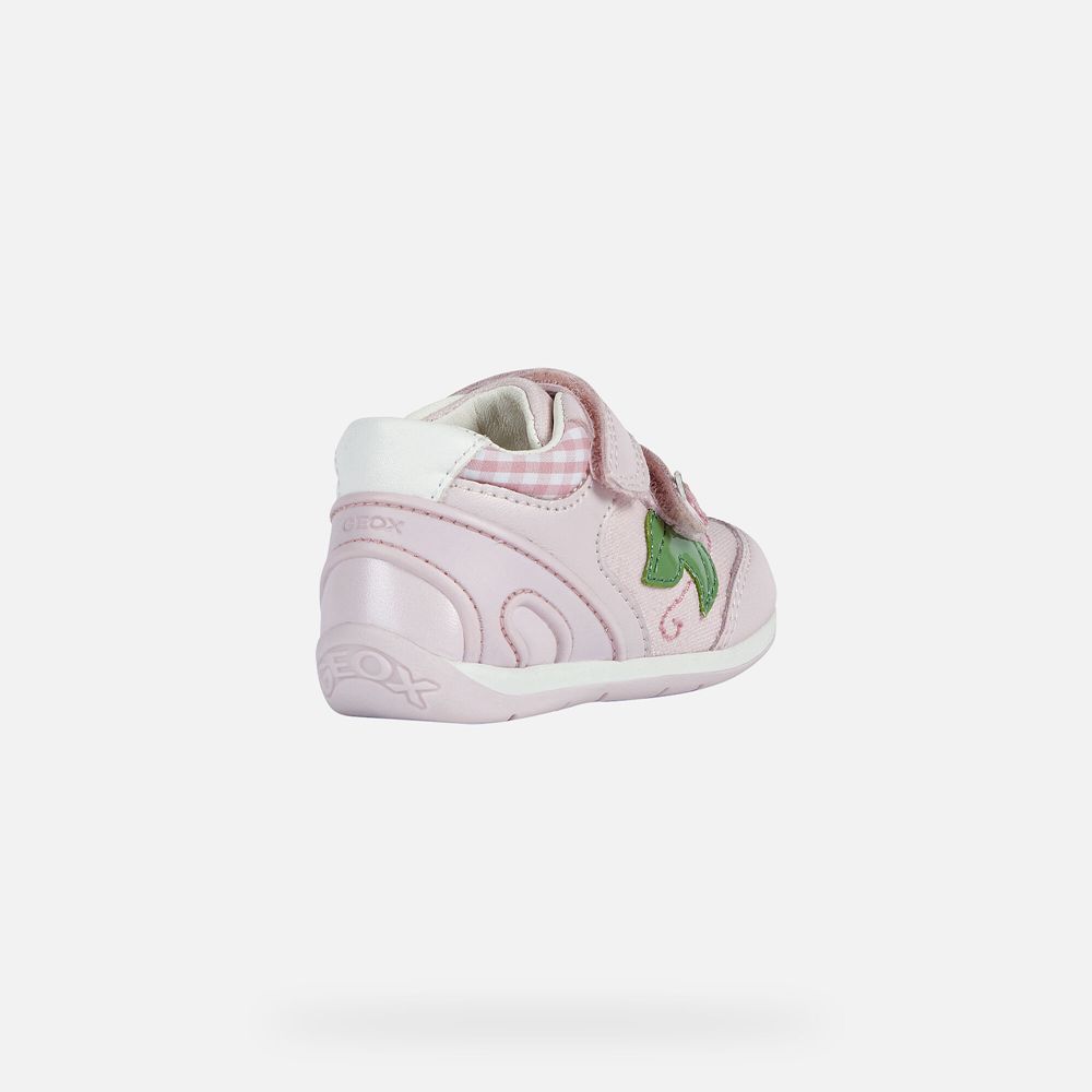 Basket Geox Each Girl - Rose - Bebe 847390-KLG